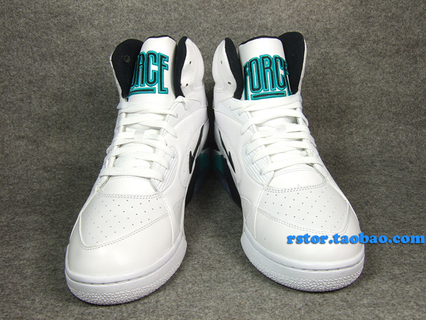 nike-air-force-180-mid-white-blue-emerald-3 Nike Air Force 180 Mid White Blue Emerald 3
