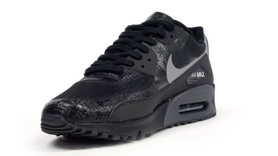 nike-air-max-90-premium-black-reflective-silver-5 Nike Air Max 90 Premium Black Reflective Silver 5