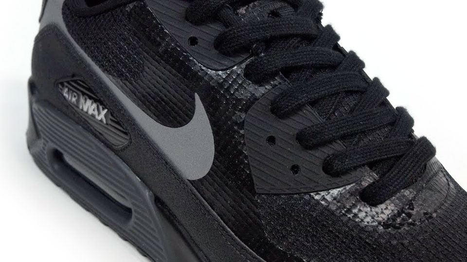 nike-air-max-90-premium-black-reflective-silver-6 Nike Air Max 90 Premium Black Reflective Silver 6