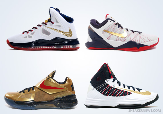 Nike Basketball Gold Medal Pack – Release Dates