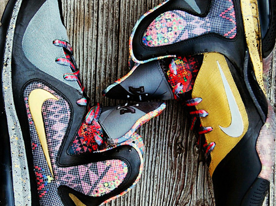 Nike LeBron 9 "Invictus" Customs By GourmetKickz