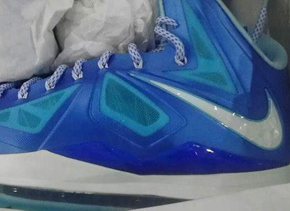 Nike Lebron X Blue White 1