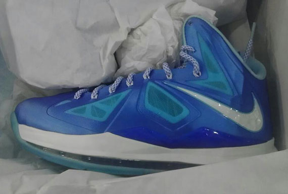 Nike LeBron X+ “Blue Diamond” – Release Reminder