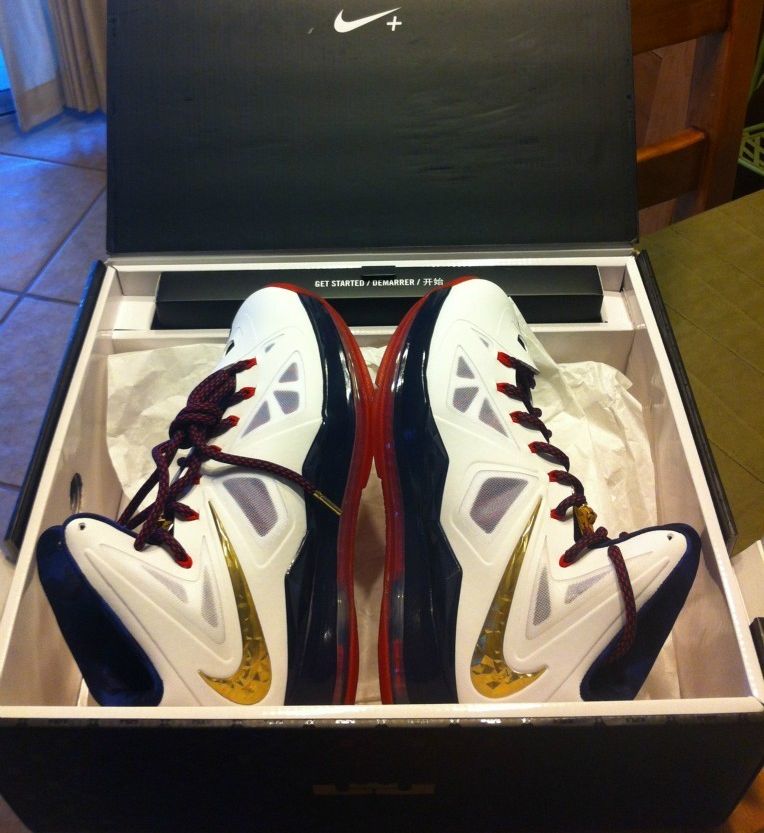 Nike Lebron X Usa Plus Ebay 07