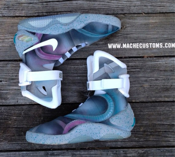 Nike Mag Flux Capacitor Customs By Mache 2