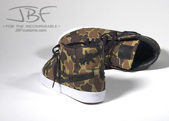 Nike Sb Blazer Camo Customs By Jbf 9