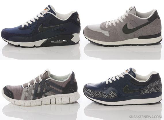 Nike Sportswear Grey Navy Collection 1