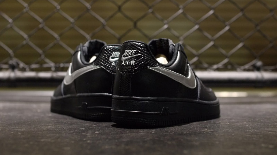 nike-wmns-air-force-1-low-black-silver-2 Nike Wmns Air Force 1 Low Black Silver 2