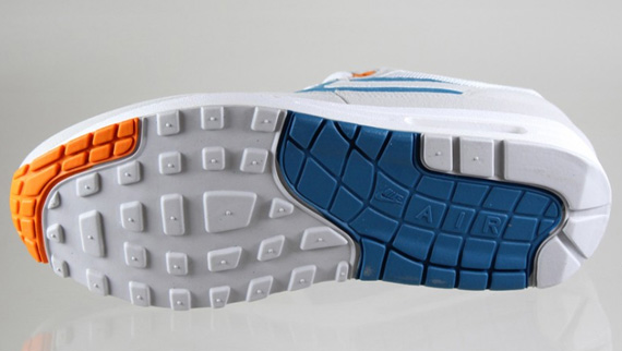 Nike Wmns Air Max 1 White Grey Orange Blue 1