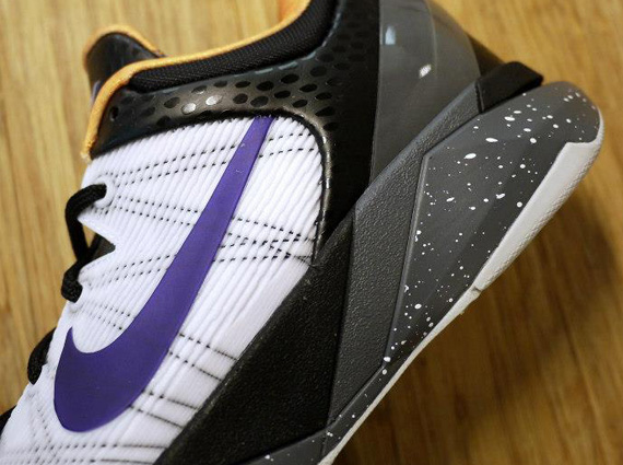 Nike Zoom Kobe VII – White – Black – Purple – Gold