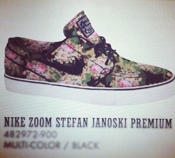 Nike Zoom Stefan Janoski Premium Floral 2