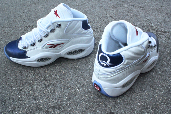 Reebok Question - White - Pearlized Blue | Arriving at Retailers ...