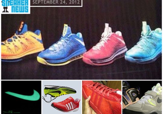 Sneaker News Daily Rewind – September 24, 2012