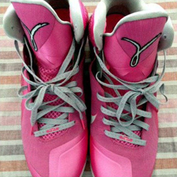 Think Pink Nike Lebron 9 3