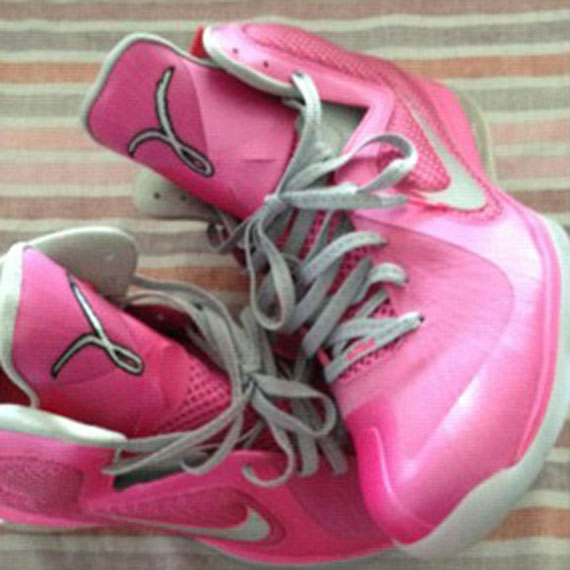Think Pink Nike Lebron 9 4
