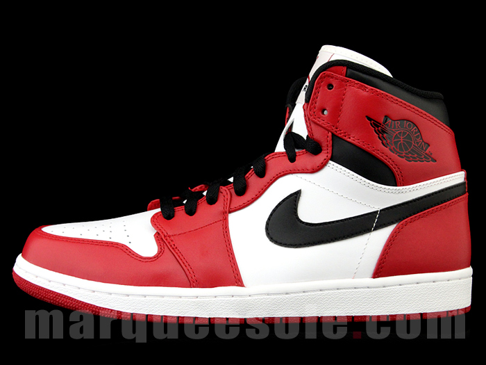 air-jordan-1-high-white-varsity-red-black-06 Air Jordan 1 High White Varsity Red Black 06