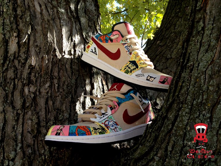 air-jordan-1-paris-customs-2 Air Jordan 1 Paris Customs 2