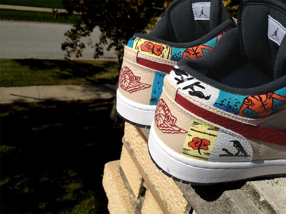 air-jordan-1-paris-customs-5 Air Jordan 1 Paris Customs 5