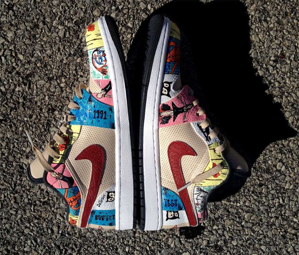 air-jordan-1-paris-customs-6 Air Jordan 1 Paris Customs 6