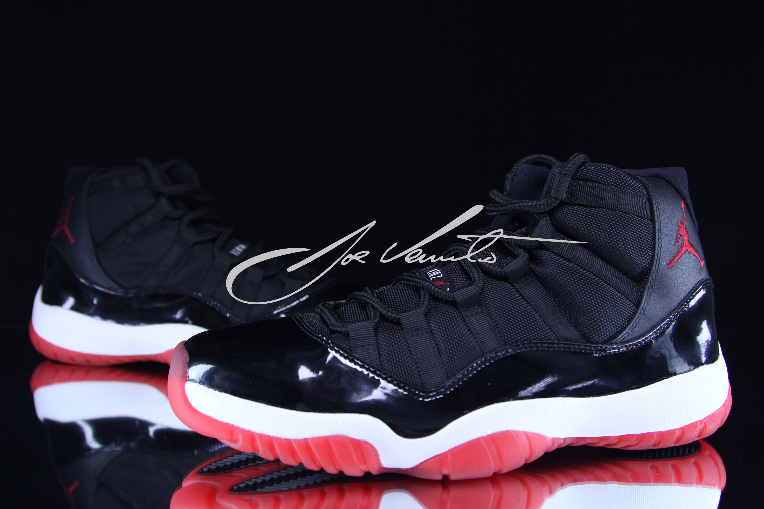 Air Jordan 11 Bred Detailed Images 2