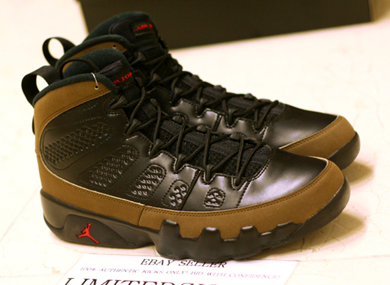 Air Jordan Ix Olive Available Early Ebay 6