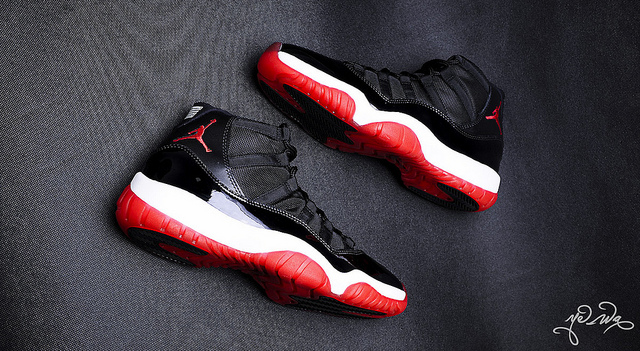 Air Jordan Xi Retro Bred Detailed Images 11