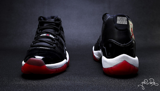 Air Jordan Xi Retro Bred Detailed Images 5