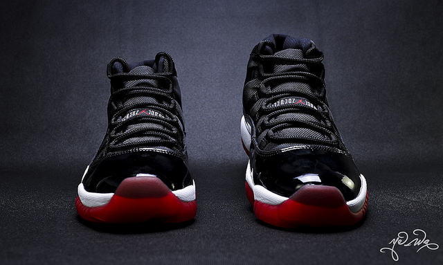 Air Jordan Xi Retro Bred Detailed Images 9