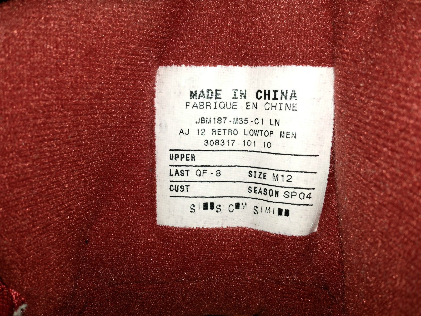 Air Jordan Xii Low Mike Bibby 2004 Olympic Pe 01