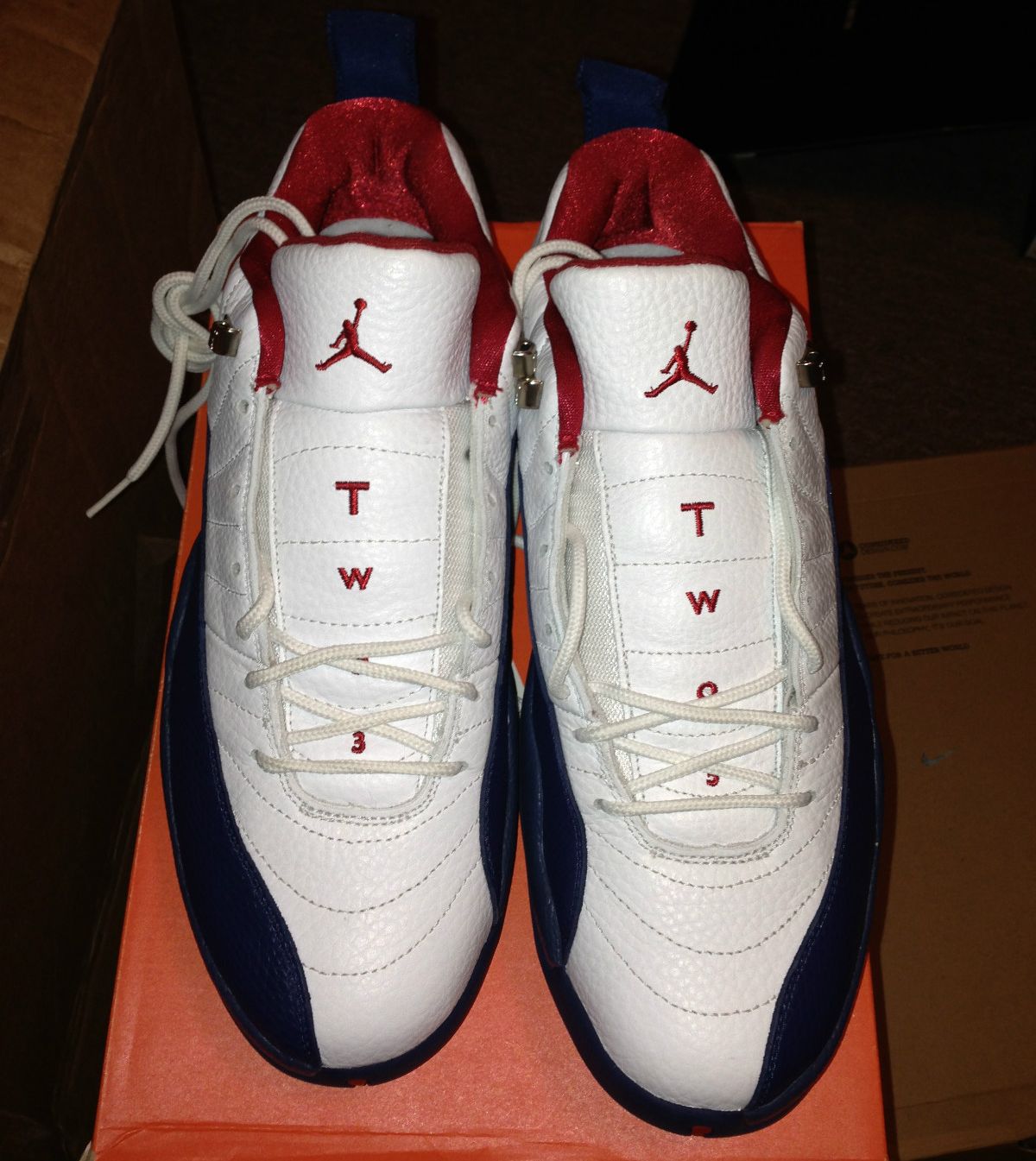 Air Jordan Xii Low Mike Bibby 2004 Olympic Pe 03
