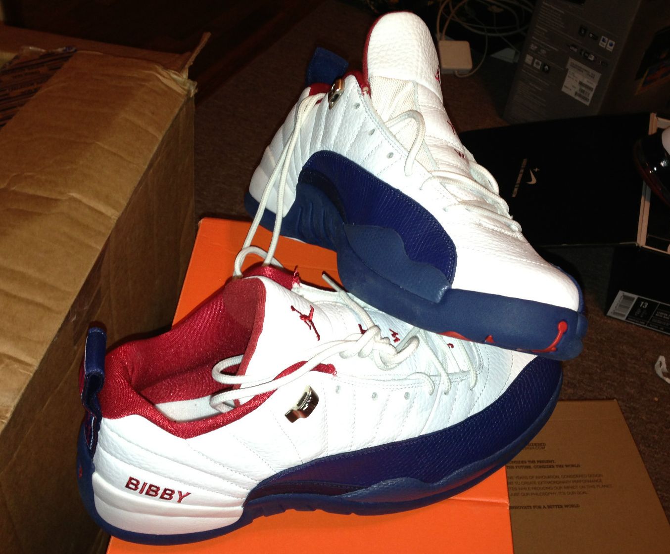 Air Jordan Xii Low Mike Bibby 2004 Olympic Pe 05