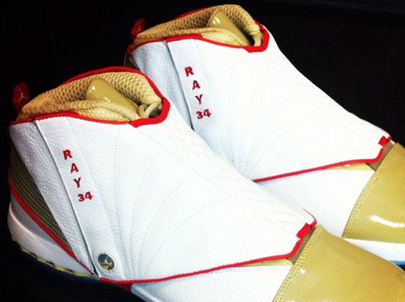 Air Jordan XVI - Ray Allen Miami Heat "Gold" PE