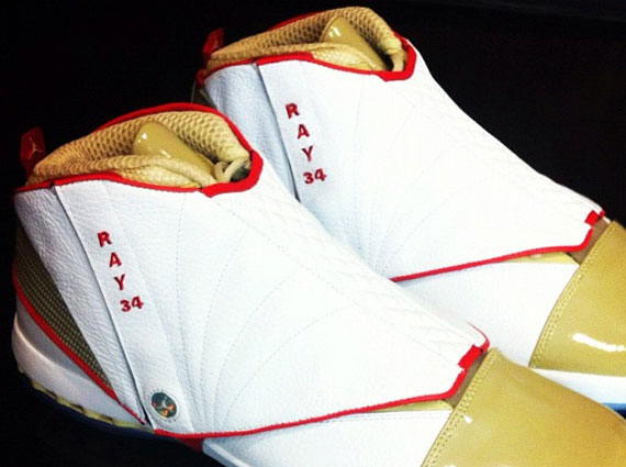 Air Jordan XVI – Ray Allen Miami Heat “Gold” PE