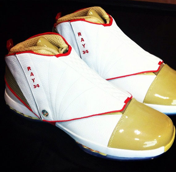 Air Jordan Xvi Ray Allen Pe