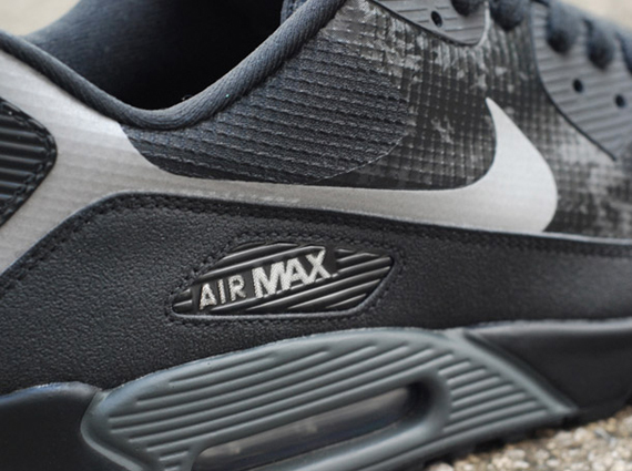 Nike Air Max 90 Hyperfuse – Black – Grey – Reflective