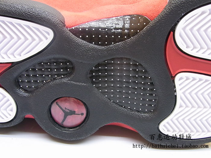Black Red Jordan 13 5