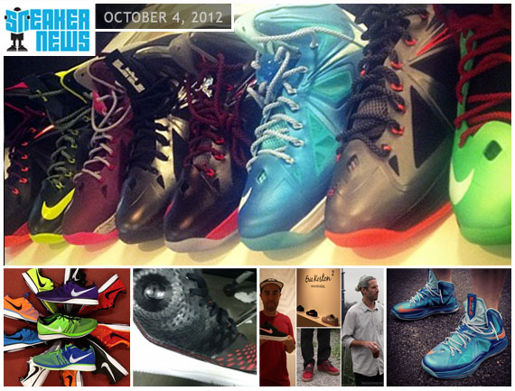 Sneaker News Daily Rewind: October 4, 2012