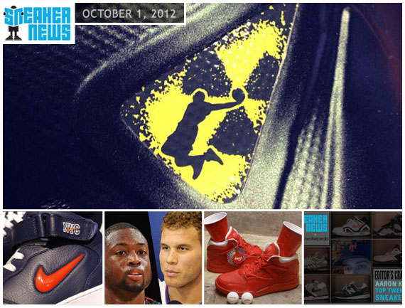 Sneaker News Daily Rewind: October 1, 2012