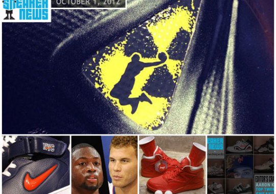 Sneaker News Daily Rewind: October 1, 2012