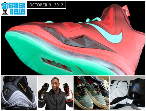 Sneaker News Daily Rewind: October 9, 2012