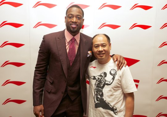 Dwyane Wade and Li-Ning Officially Announce the WADE Brand