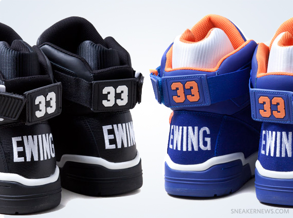 Ewing 33 Hi  - Blue Suede + Black Leather | New Release Date