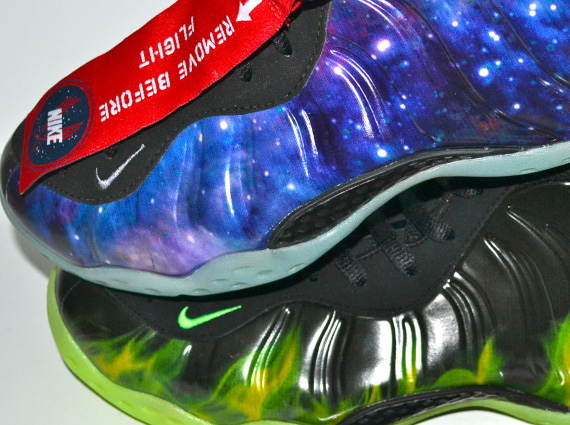 Nike Air Foamposite One "Galaxy" + "ParaNorman" Set on eBay