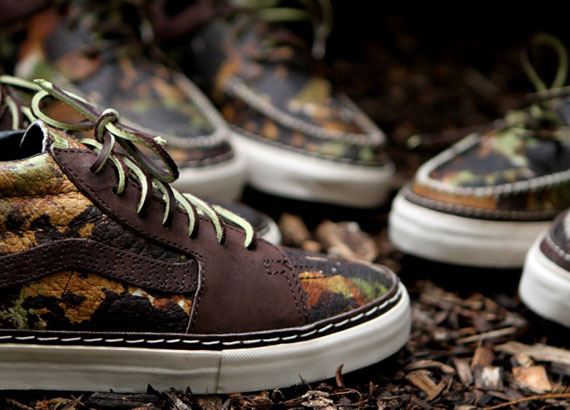 Horween x Vans Vault “Brushed Camo Pack” – Available