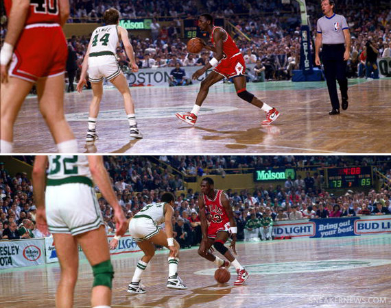 Michael Jordan Scores 63 Points Against the Boston Celtics ...