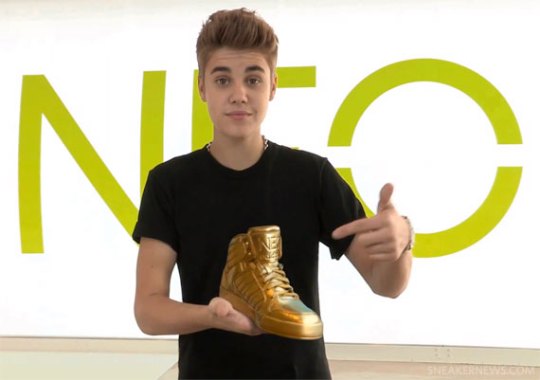 Justin Bieber x adidas NEO “Find My Gold Shoes” Contest