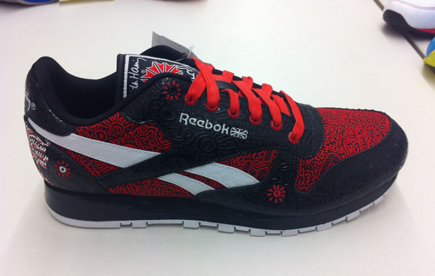 Keith Haring Reebok Cl Leather Clean Fashion 1