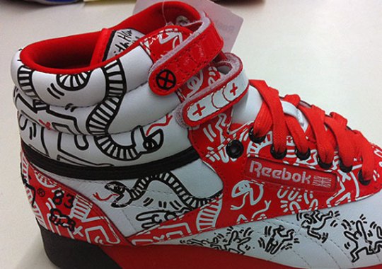 Keith Haring x Reebok Freestyle Hi
