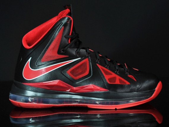 Nike LeBron X - Black - Red 