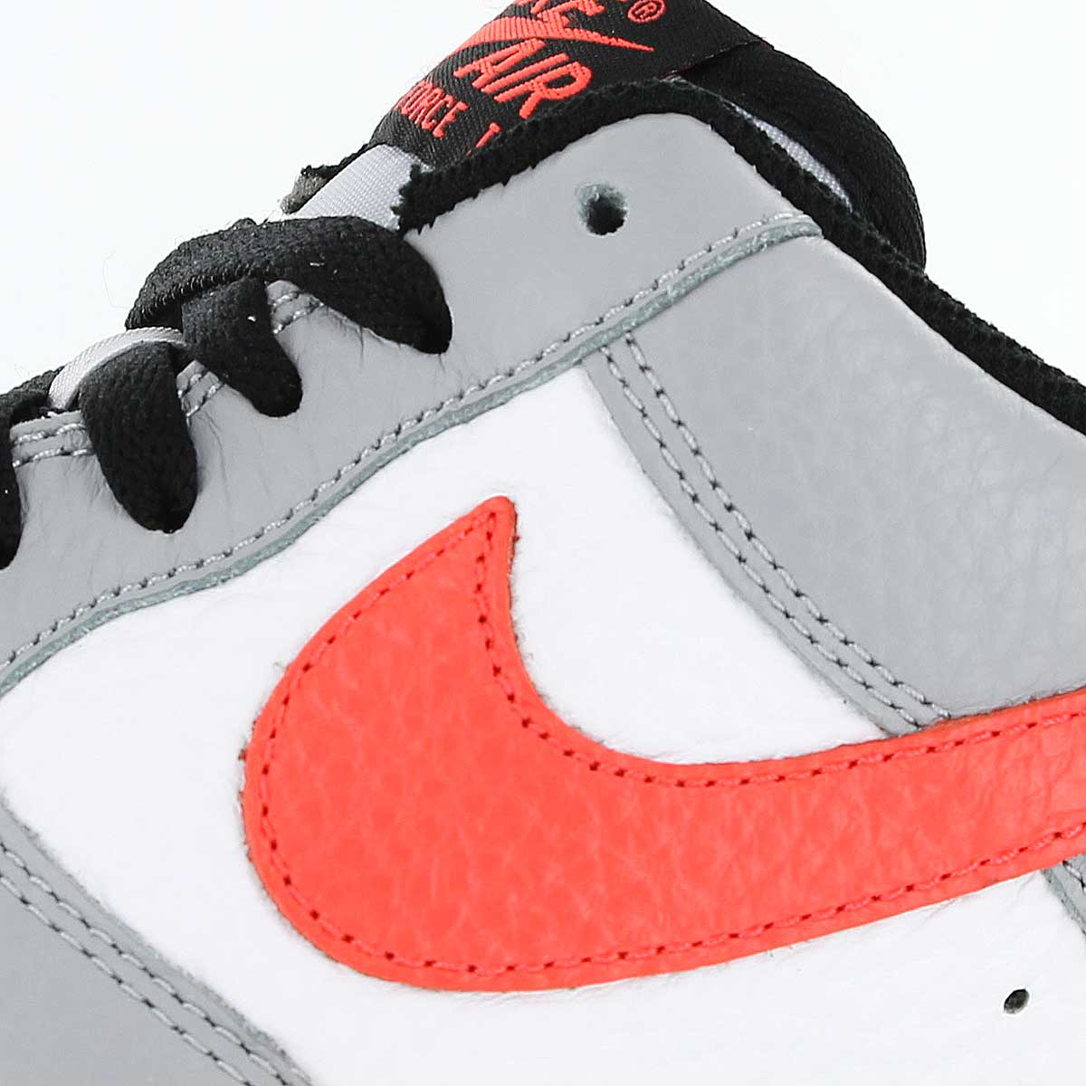 nike-air-force-1-low-grey-bright-crimson-2 Nike Air Force 1 Low Grey Bright Crimson 2